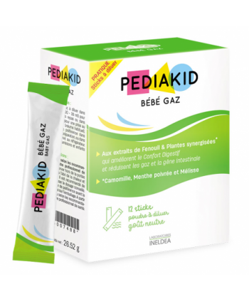 Pediakid Bébé Gaz sticks - Confort digestif - Coliques nourrisson