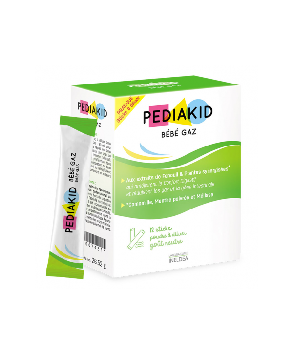 Pediakid bébé gaz stick B/12