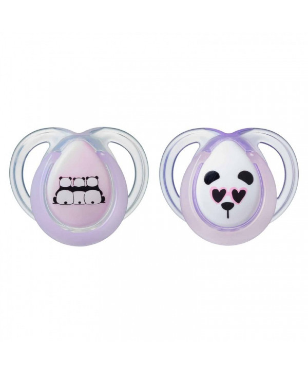 TOMMEE TIPPEE ANYTIME 2 SUCETTES LILAS 0-6M