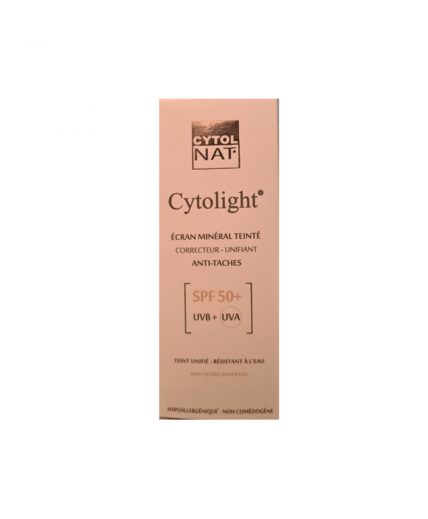 CYTOL LIGHT ECRAN MINÉRAL TEINTÉ ANTI-TACHES SPF50 50 ML