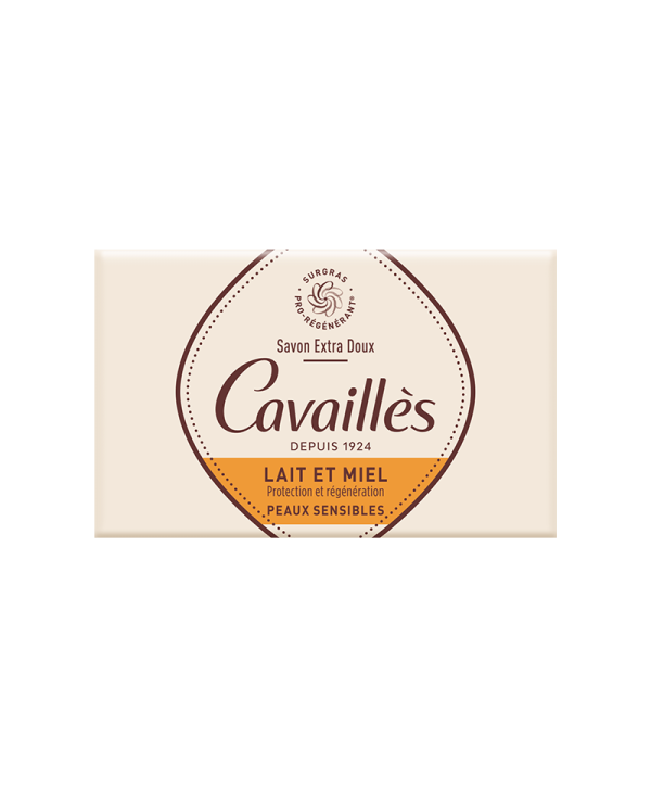 Rogé Cavaillés Savon surgras lait et miel pour peaux sensibles