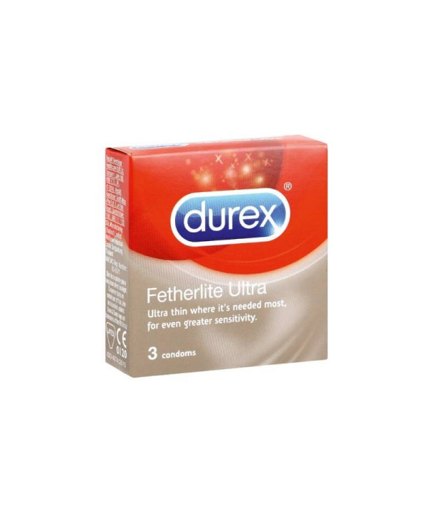 Durex Préservatifs Fetherlite Ultra Boite de 3